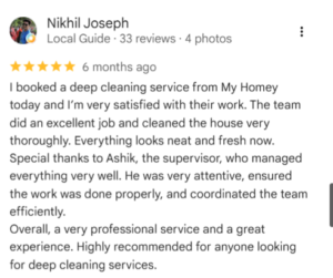Deep Cleaning Service